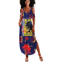 761st Tank Battalion Black Panthers Summer Maxi Dress Legendary African American WWII - Wonder Print Shop