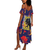 761st Tank Battalion Black Panthers Summer Maxi Dress Legendary African American WWII - Wonder Print Shop