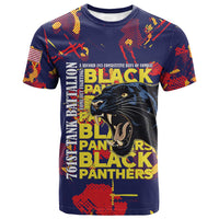 761st Tank Battalion Black Panthers T shirt Legendary African American WWII - Wonder Print Shop