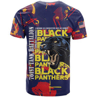 761st Tank Battalion Black Panthers T shirt Legendary African American WWII - Wonder Print Shop