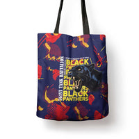 761st Tank Battalion Black Panthers Tote Bag Legendary African American WWII - Wonder Print Shop