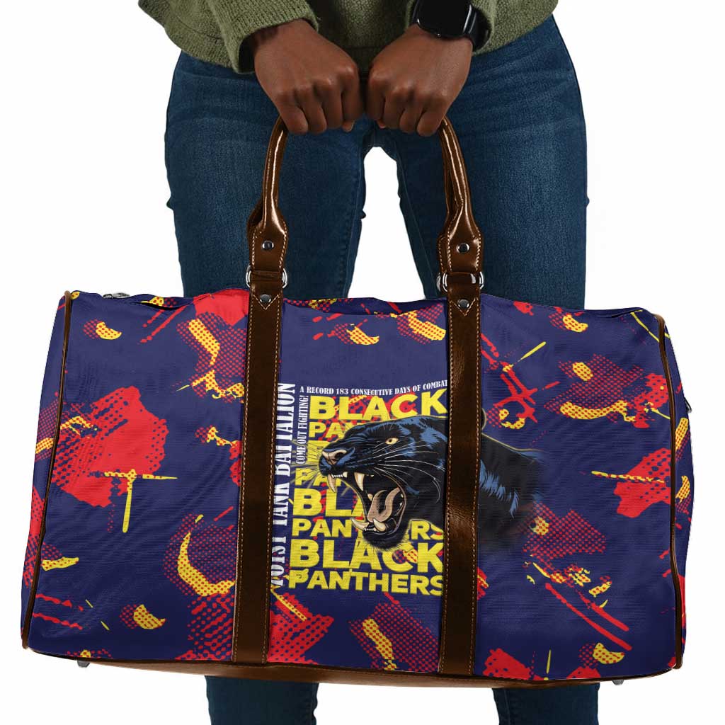 761st Tank Battalion Black Panthers Travel Bag Legendary African American WWII - Wonder Print Shop