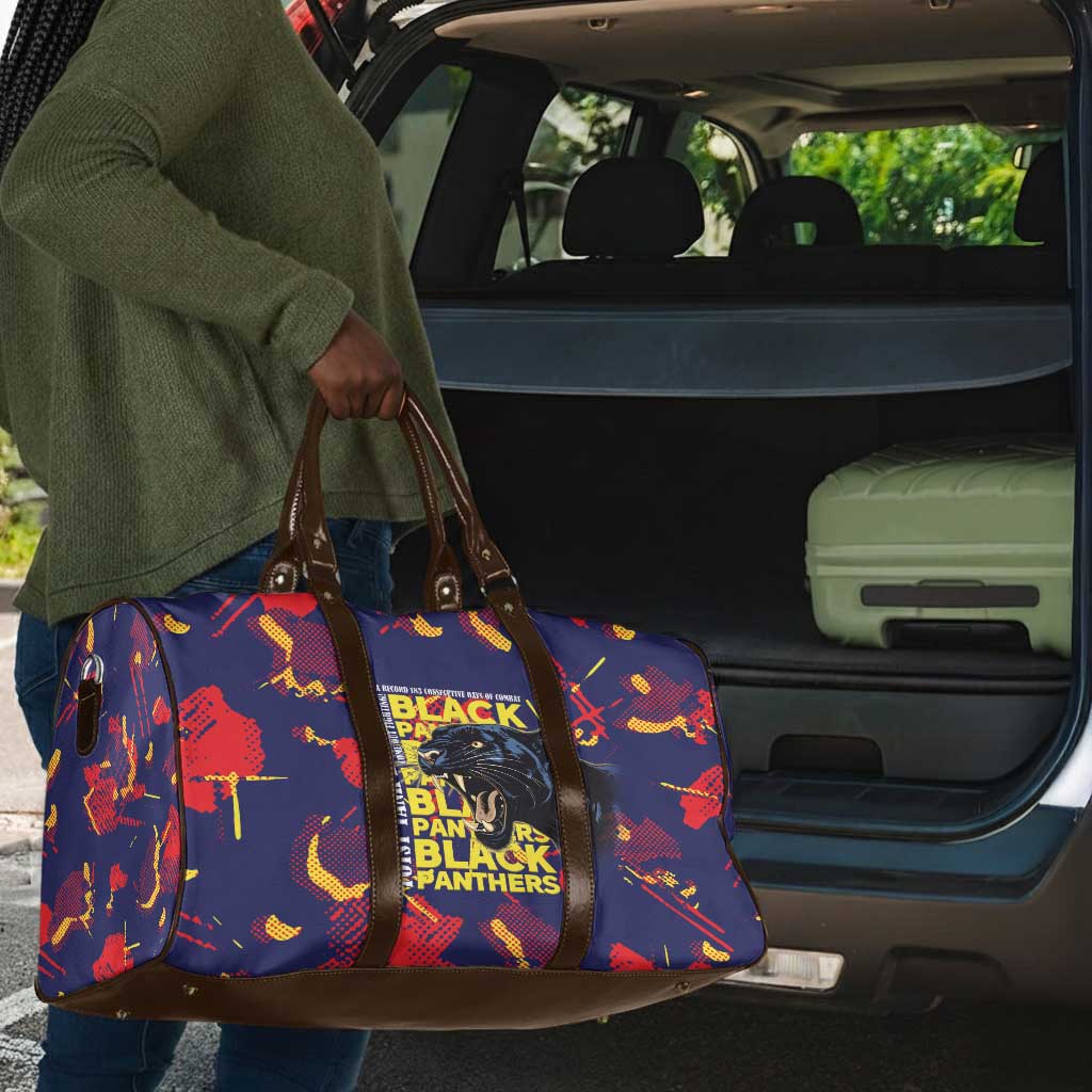 761st Tank Battalion Black Panthers Travel Bag Legendary African American WWII - Wonder Print Shop