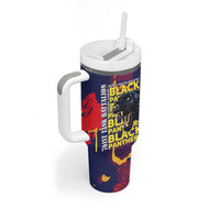 761st Tank Battalion Black Panthers Tumbler With Handle Legendary African American WWII - Wonder Print Shop