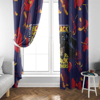 761st Tank Battalion Black Panthers Window Curtain Legendary African American WWII - Wonder Print Shop