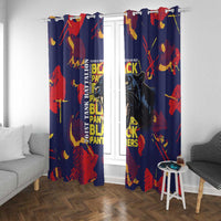 761st Tank Battalion Black Panthers Window Curtain Legendary African American WWII - Wonder Print Shop