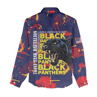 761st Tank Battalion Black Panthers Women Casual Shirt Legendary African American WWII - Wonder Print Shop