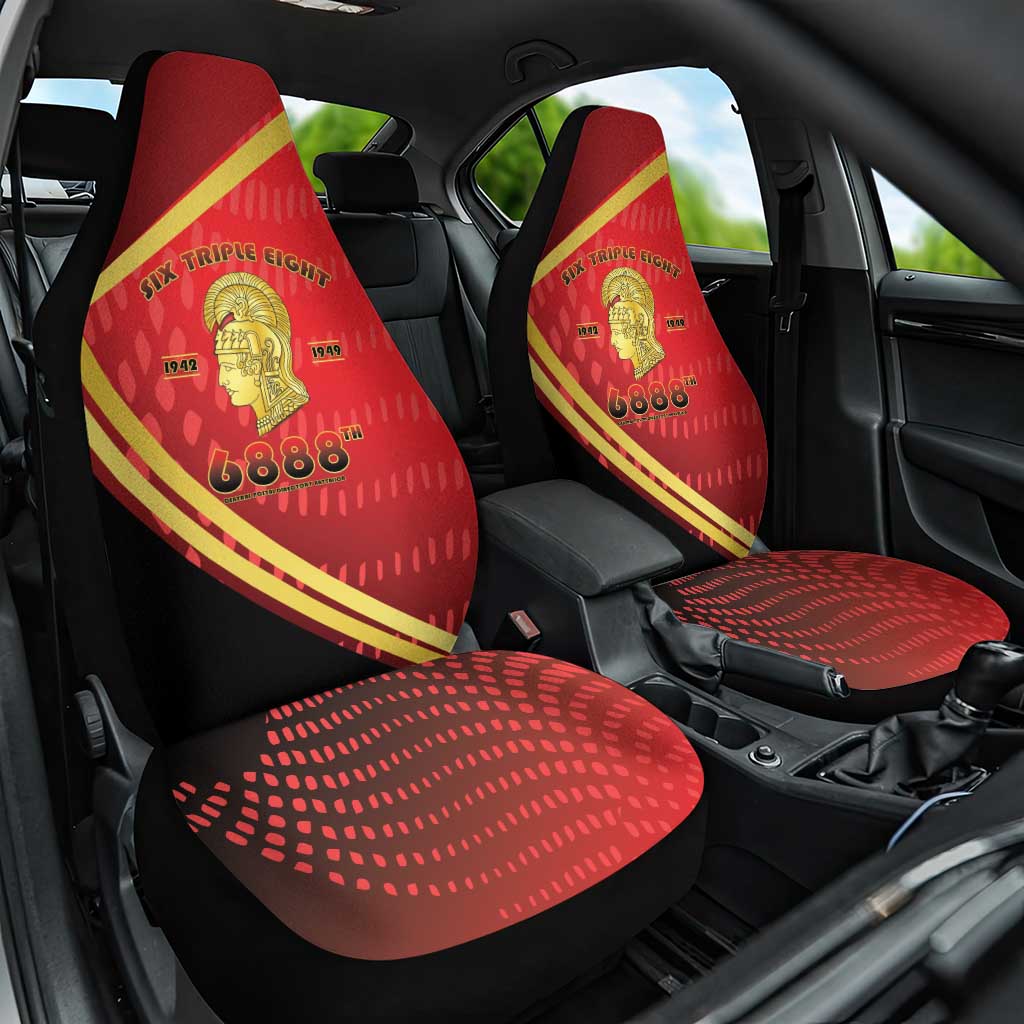 Six Triple Eight Legacy Car Seat Cover 6888th Battalion 1942-1949