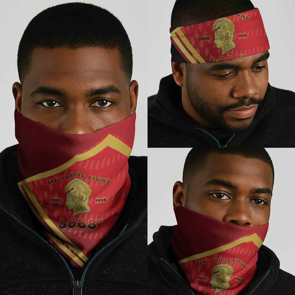 Six Triple Eight Legacy Neck Gaiter 6888th Battalion 1942-1949
