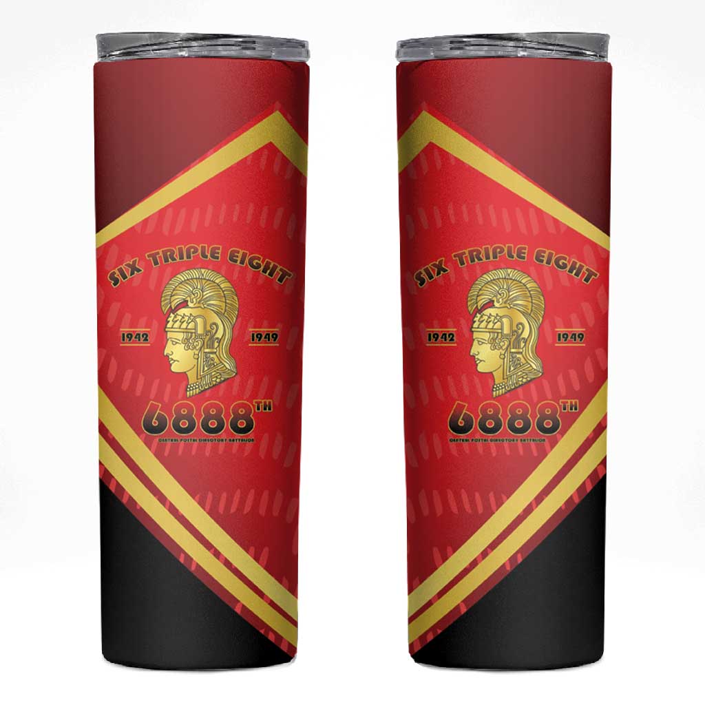 Six Triple Eight Legacy Skinny Tumbler 6888th Battalion 1942-1949