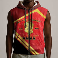 Six Triple Eight Legacy Sleeveless Zip Hoodie 6888th Battalion 1942-1949