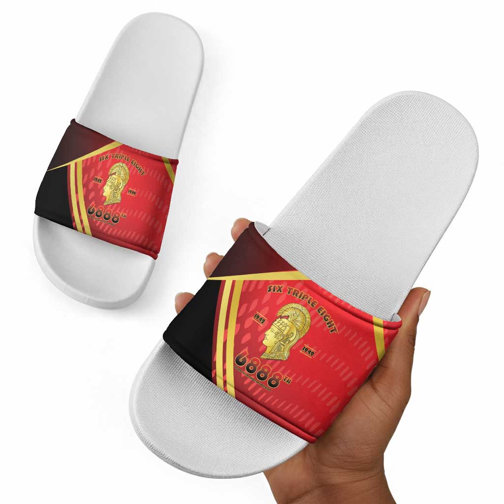 Six Triple Eight Legacy Slide Sandals 6888th Battalion 1942-1949