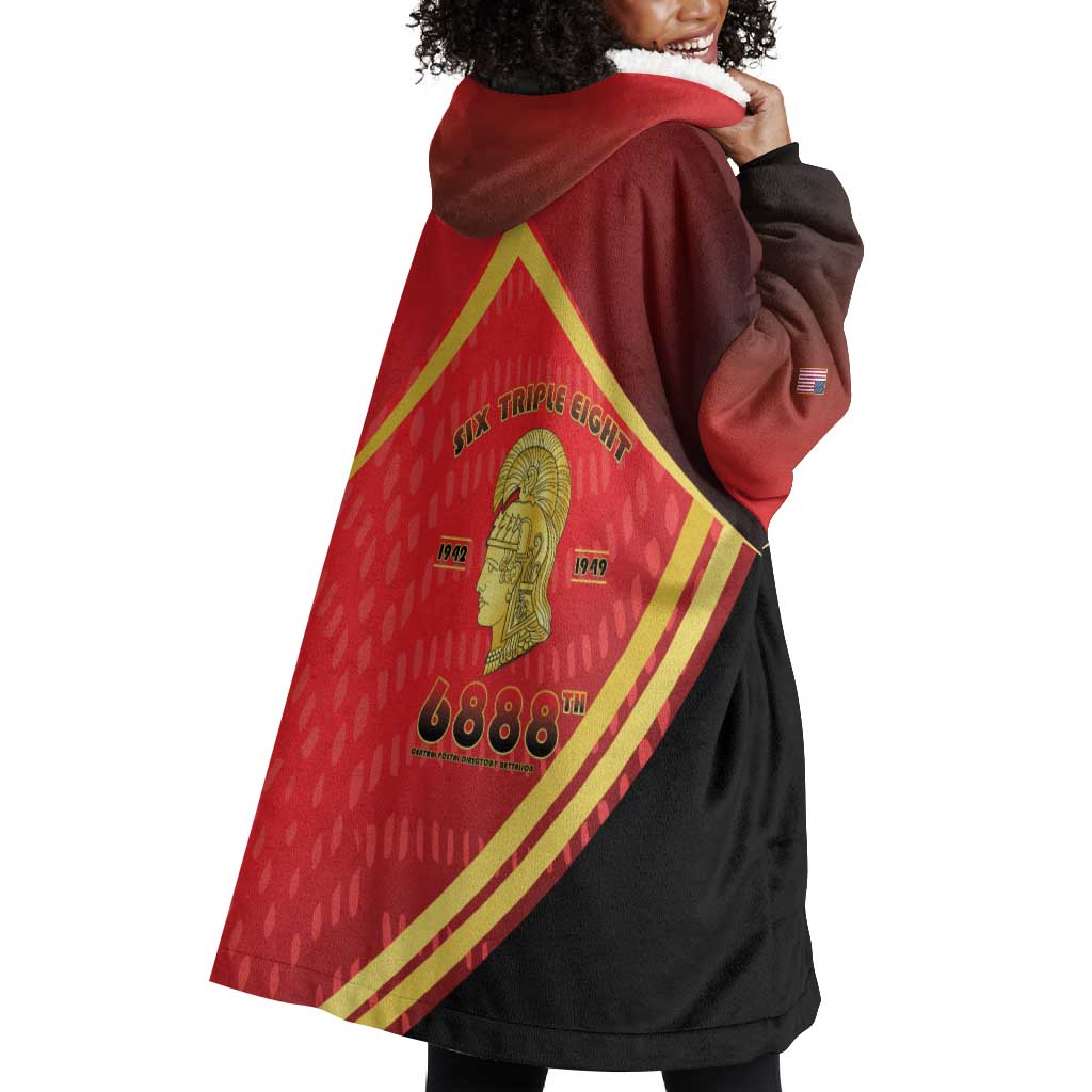Six Triple Eight Legacy Wearable Blanket Hoodie 6888th Battalion 1942-1949