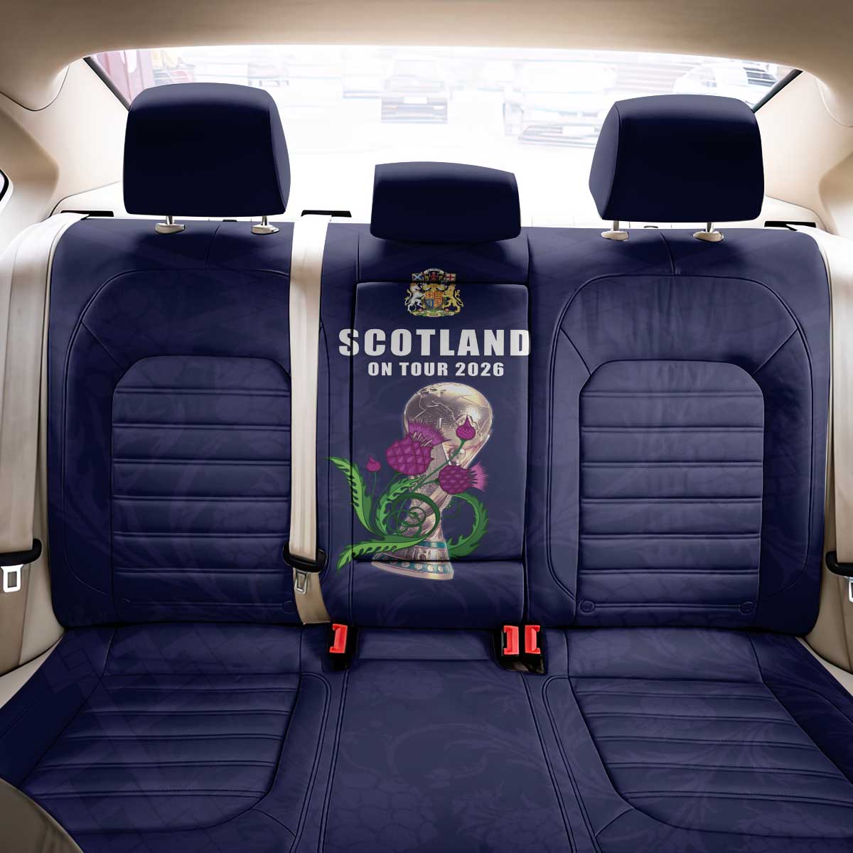 Football Scotland Back Car Seat Cover On Tour 2026