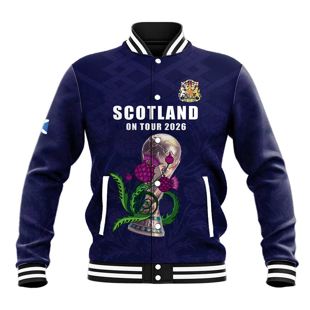 Custom Football Scotland Baseball Jacket On Tour 2026