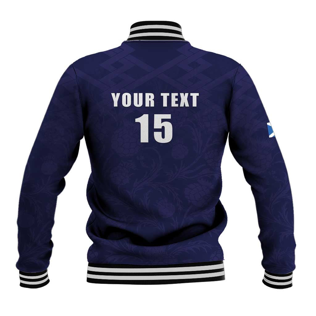 Custom Football Scotland Baseball Jacket On Tour 2026