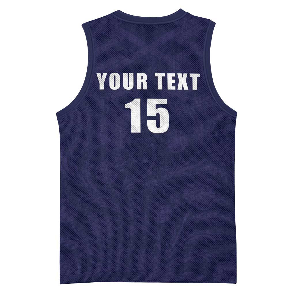 Custom Football Scotland Basketball Jersey On Tour 2026