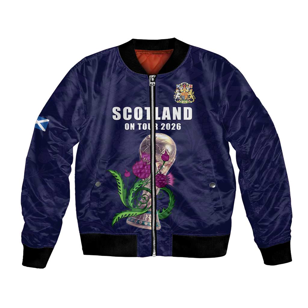 Custom Football Scotland Bomber Jacket On Tour 2026