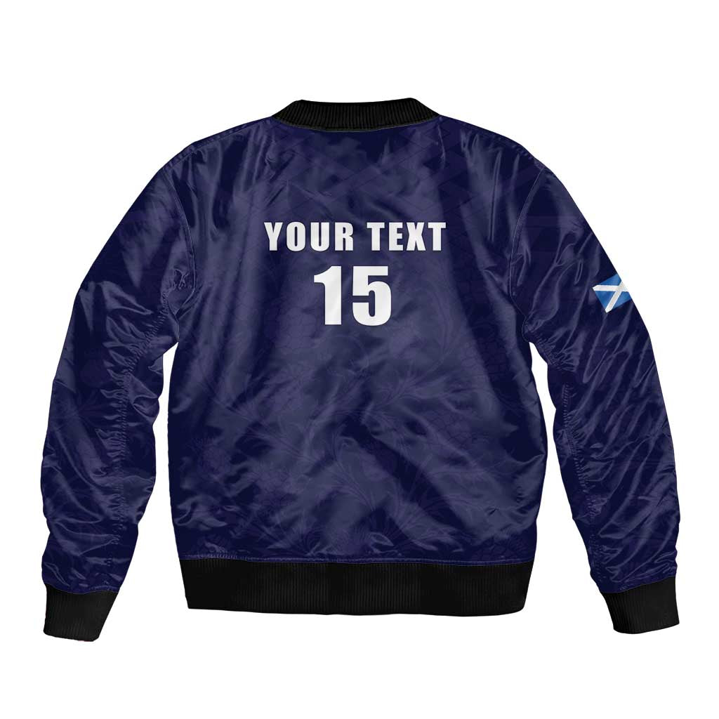 Custom Football Scotland Bomber Jacket On Tour 2026