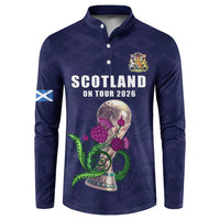 Custom Football Scotland Button Sweatshirt On Tour 2026