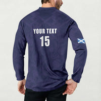 Custom Football Scotland Button Sweatshirt On Tour 2026