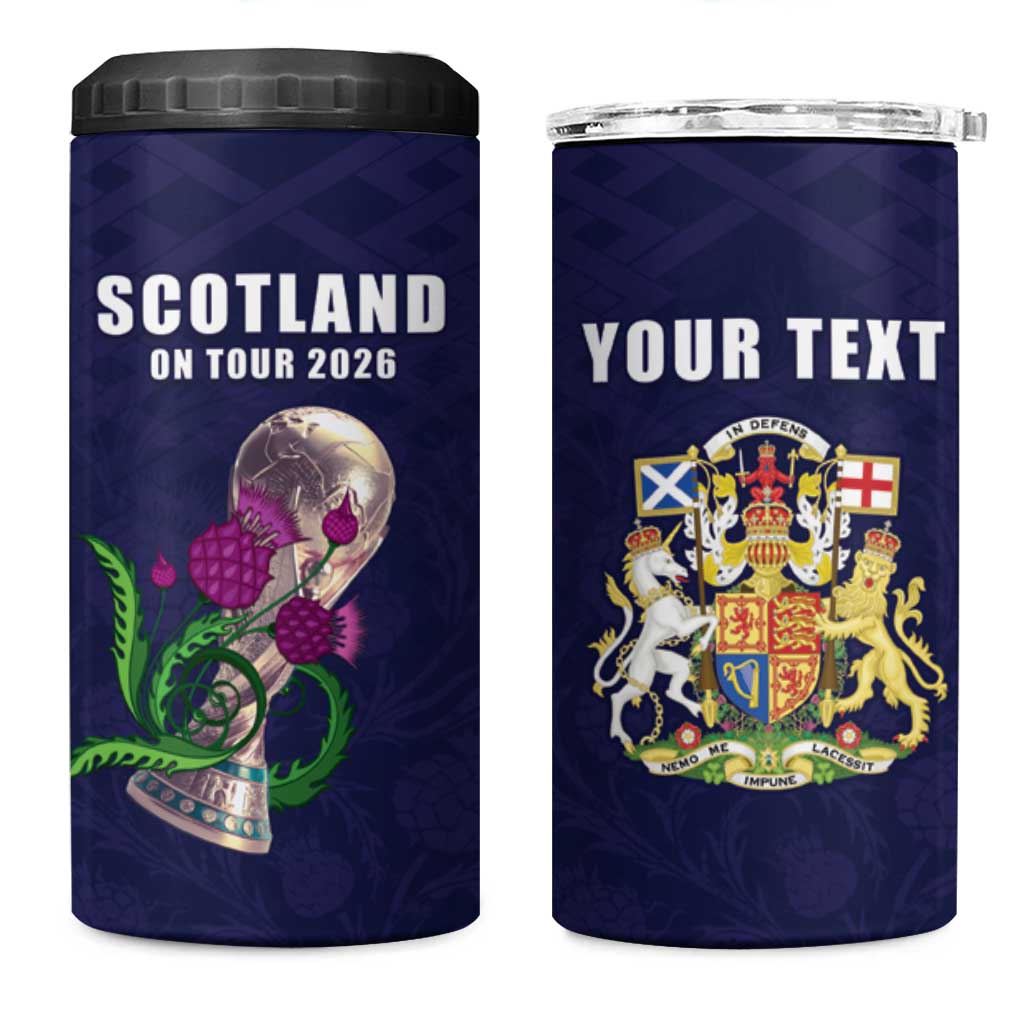 Custom Football Scotland 4 in 1 Can Cooler Tumbler On Tour 2026