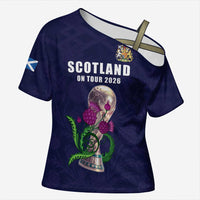 Custom Football Scotland Cross Shoulder Shirt On Tour 2026