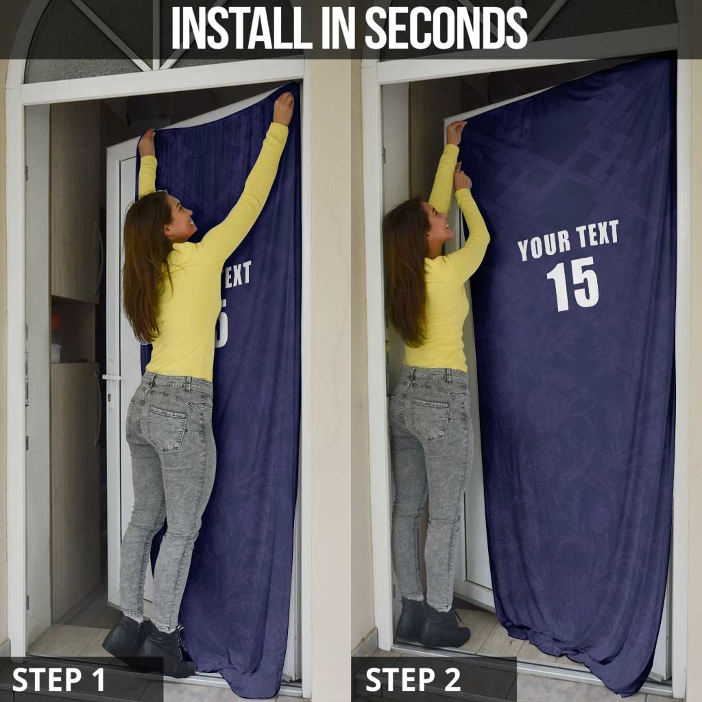 Custom Football Scotland Door Cover On Tour 2026