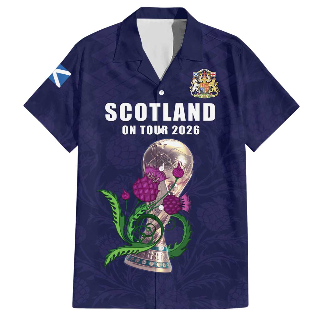 Custom Football Scotland Hawaiian Shirt On Tour 2026