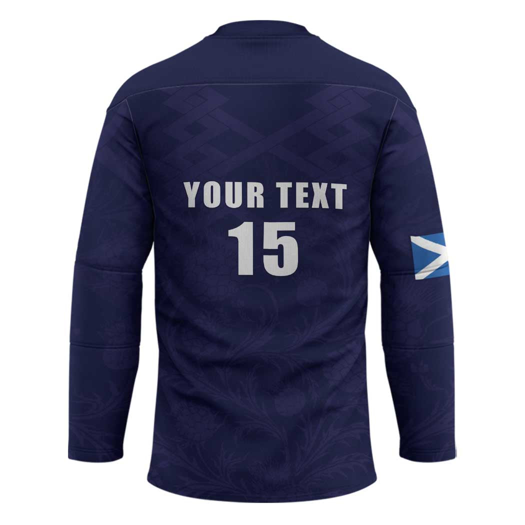 Custom Football Scotland Hockey Jersey On Tour 2026