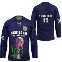 Custom Football Scotland Hockey Jersey On Tour 2026
