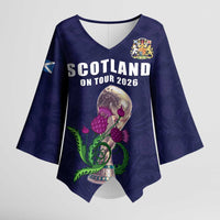 Custom Football Scotland Kimono Sleeve Blouse On Tour 2026
