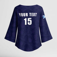 Custom Football Scotland Kimono Sleeve Blouse On Tour 2026