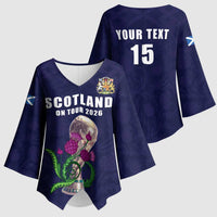 Custom Football Scotland Kimono Sleeve Blouse On Tour 2026