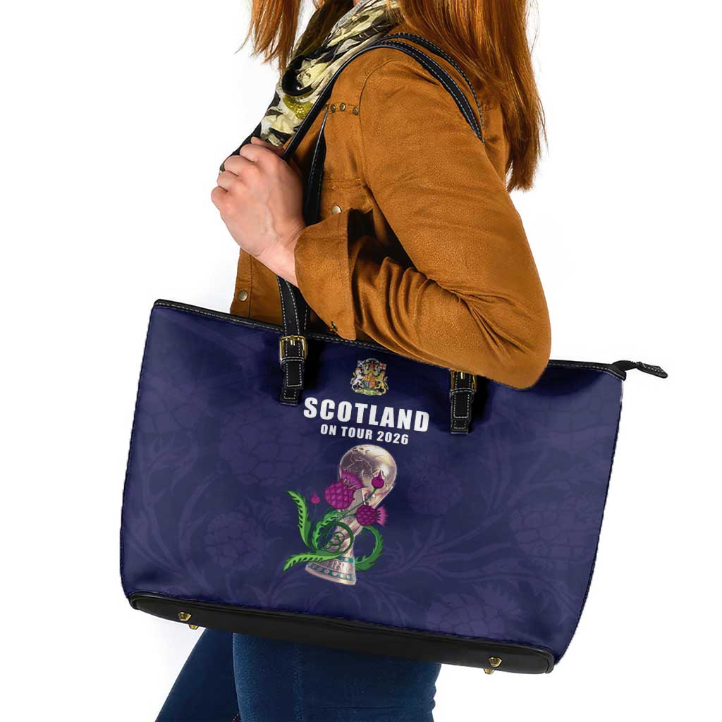 Football Scotland Leather Tote Bag On Tour 2026