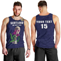 Custom Football Scotland Men Tank Top On Tour 2026