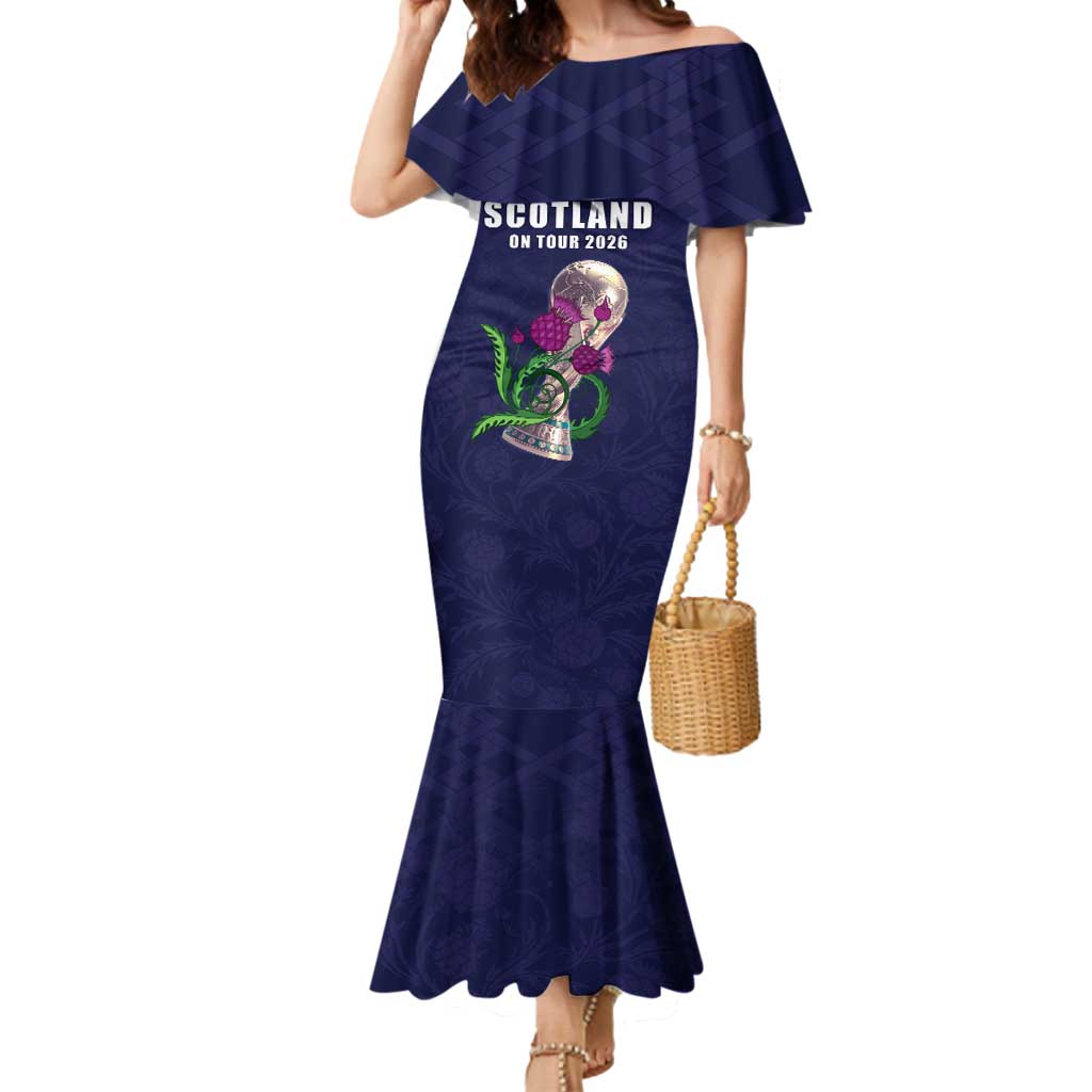 Custom Football Scotland Mermaid Dress On Tour 2026