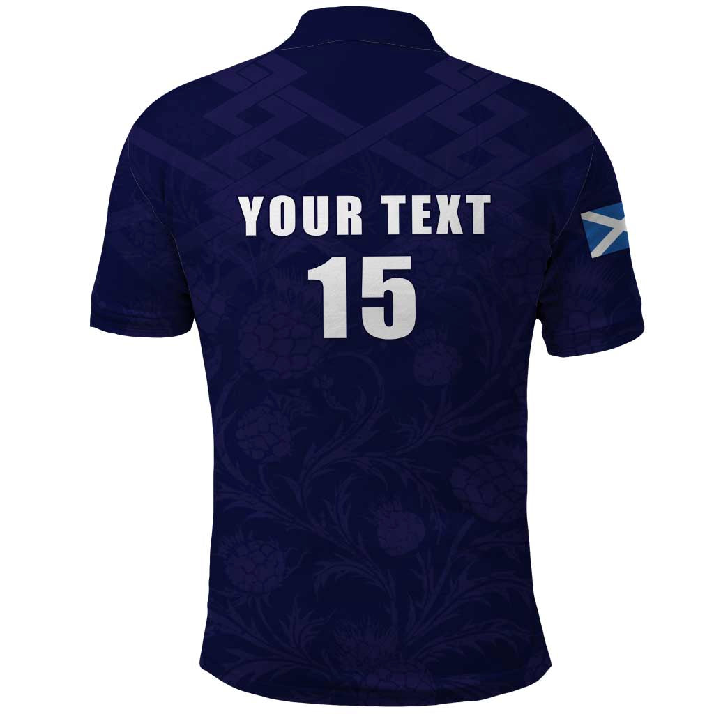 Custom Football Scotland Polo Shirt On Tour 2026