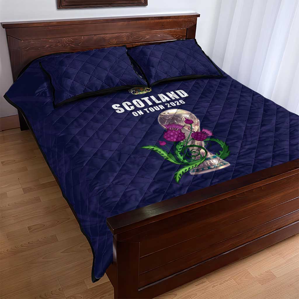 Football Scotland Quilt Bed Set On Tour 2026