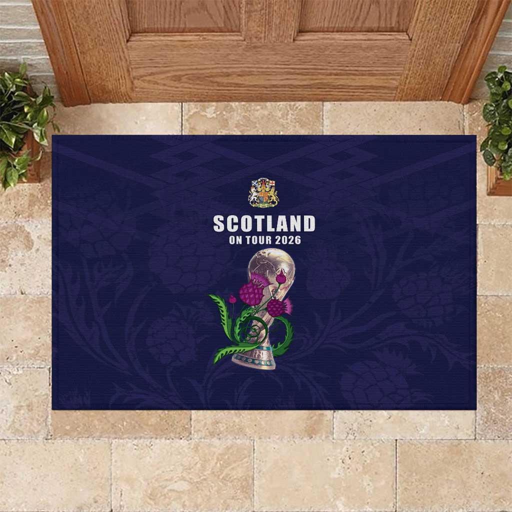 Football Scotland Rubber Doormat On Tour 2026
