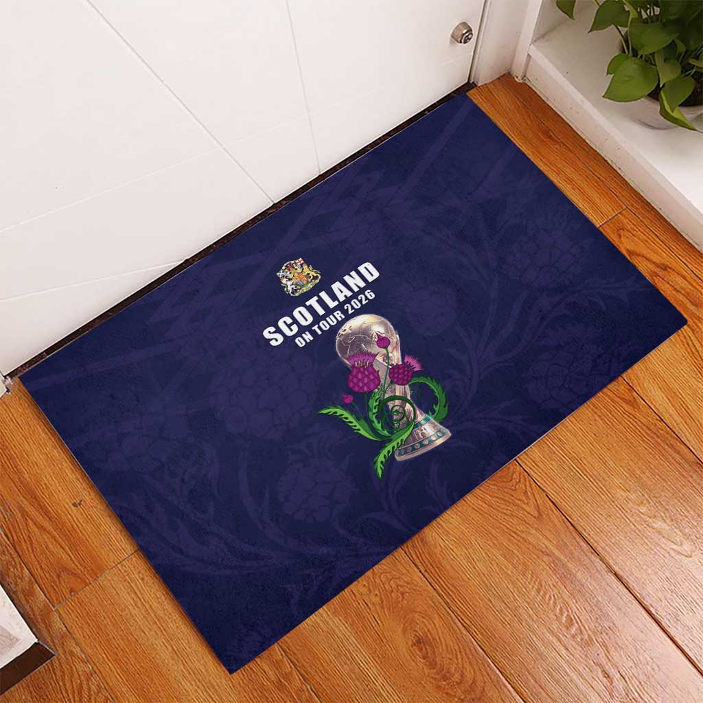 Football Scotland Rubber Doormat On Tour 2026