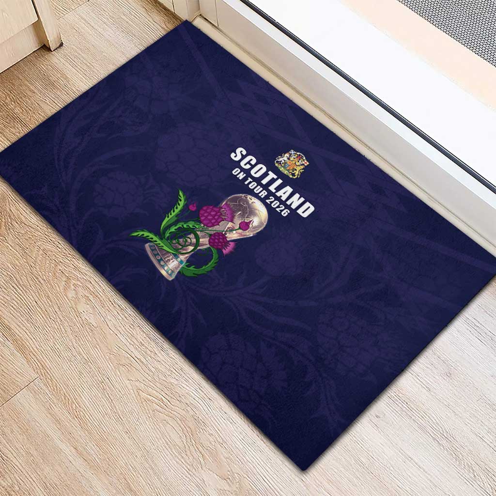Football Scotland Rubber Doormat On Tour 2026