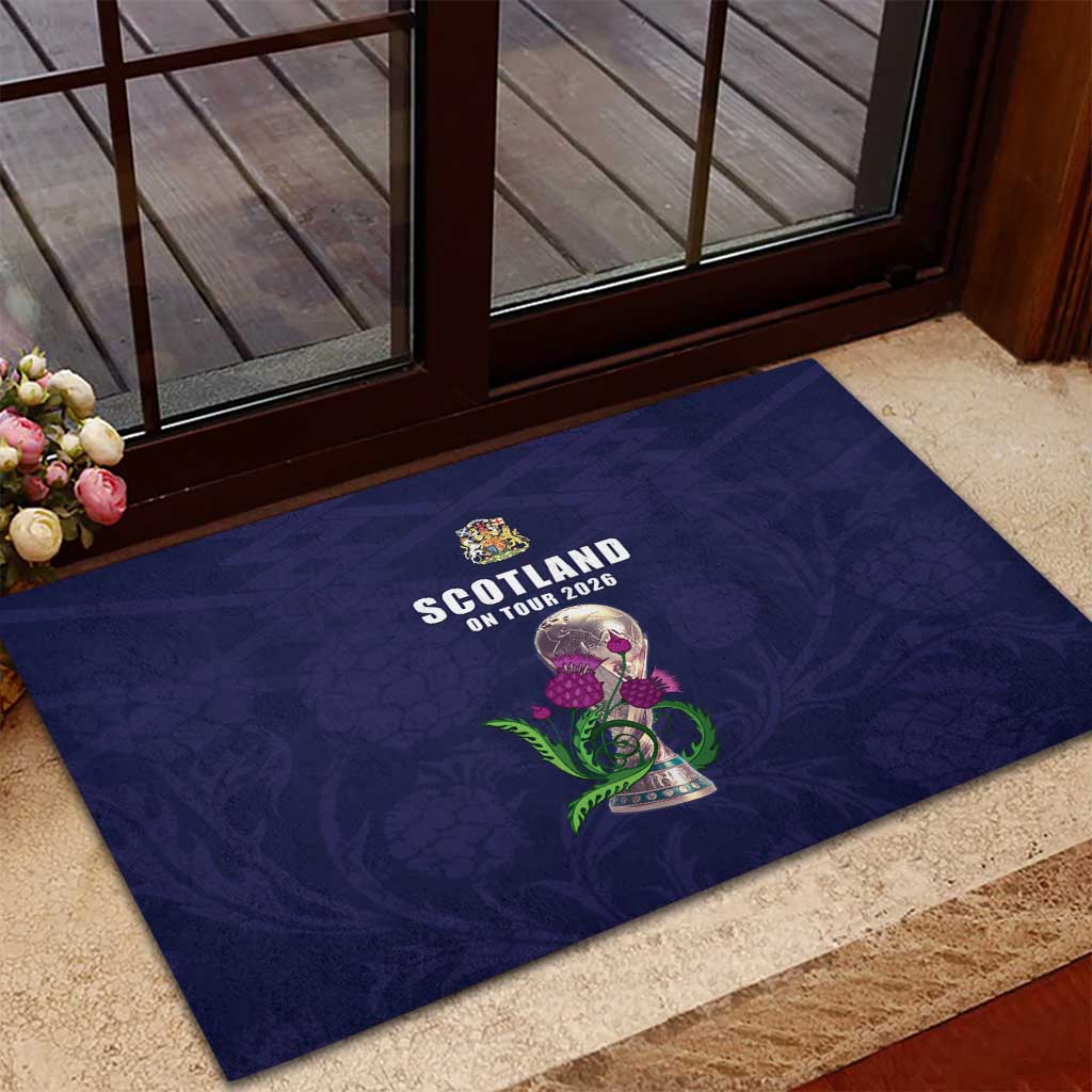 Football Scotland Rubber Doormat On Tour 2026
