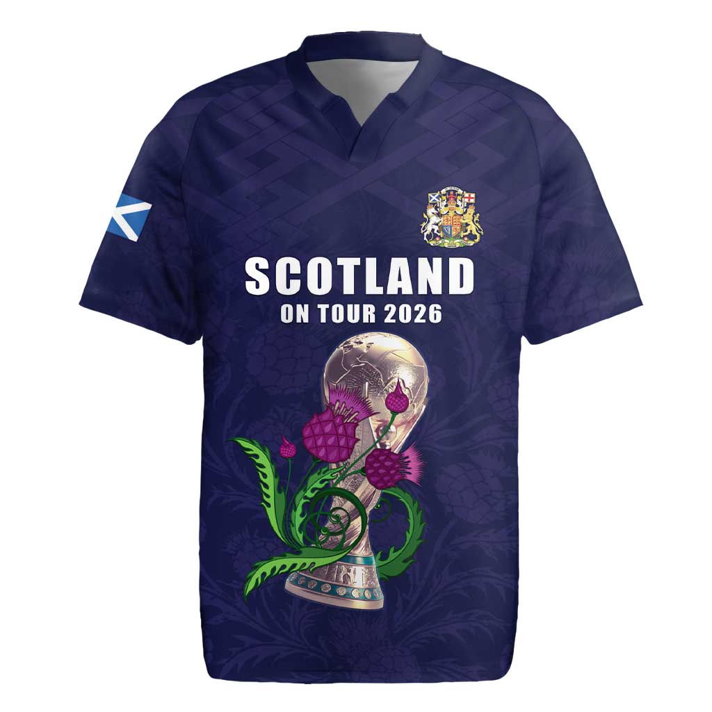 Custom Football Scotland Rugby Jersey On Tour 2026