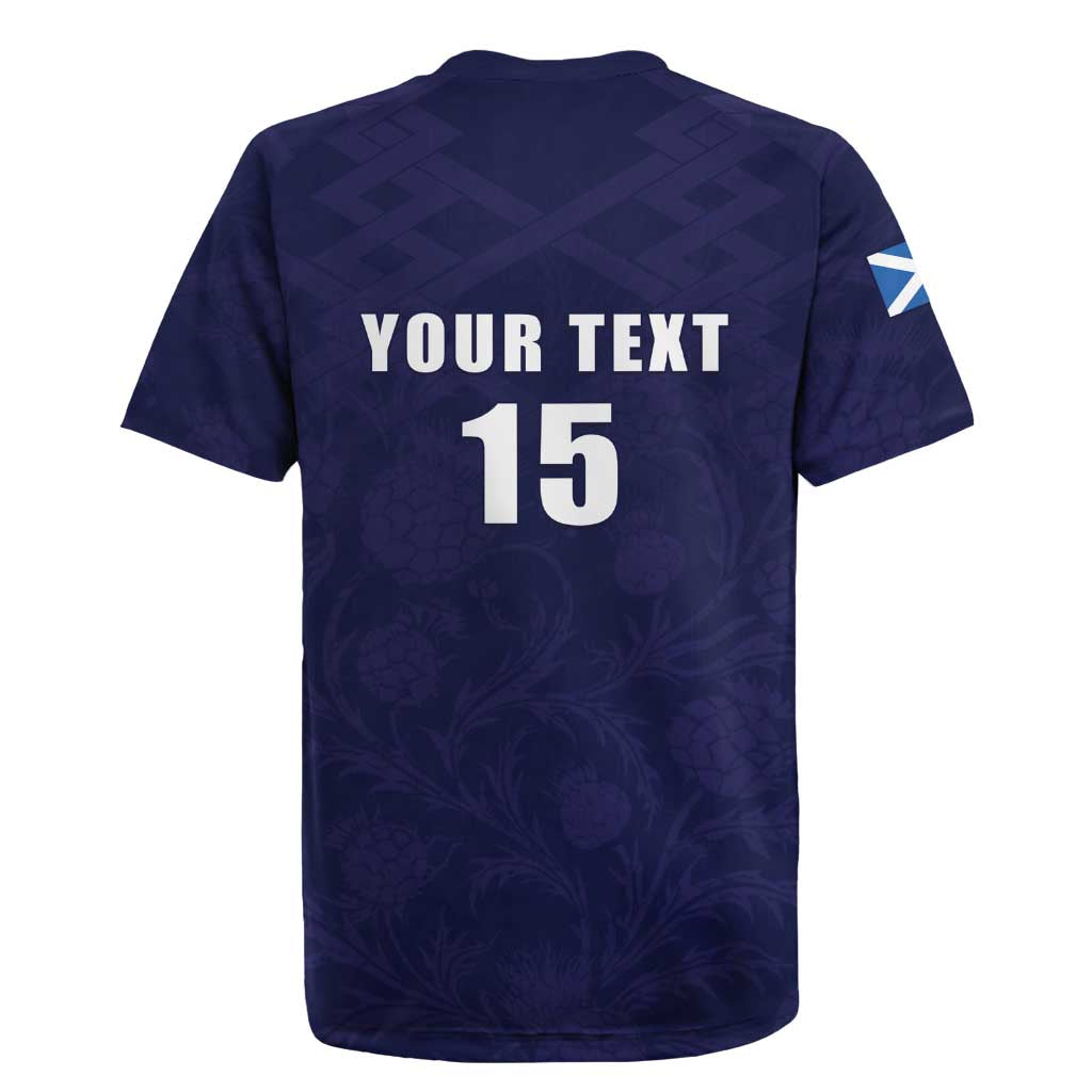 Custom Football Scotland Rugby Jersey On Tour 2026