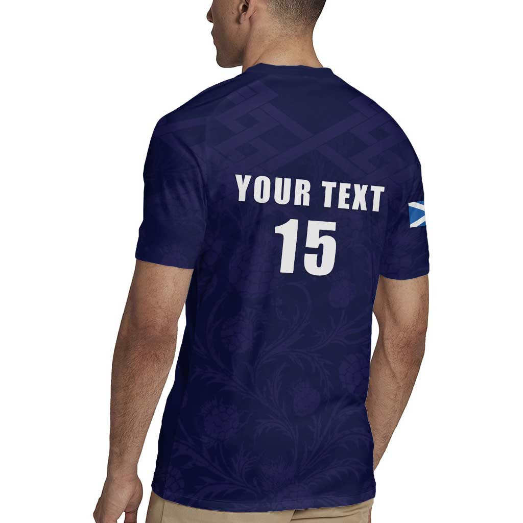 Custom Football Scotland Rugby Jersey On Tour 2026