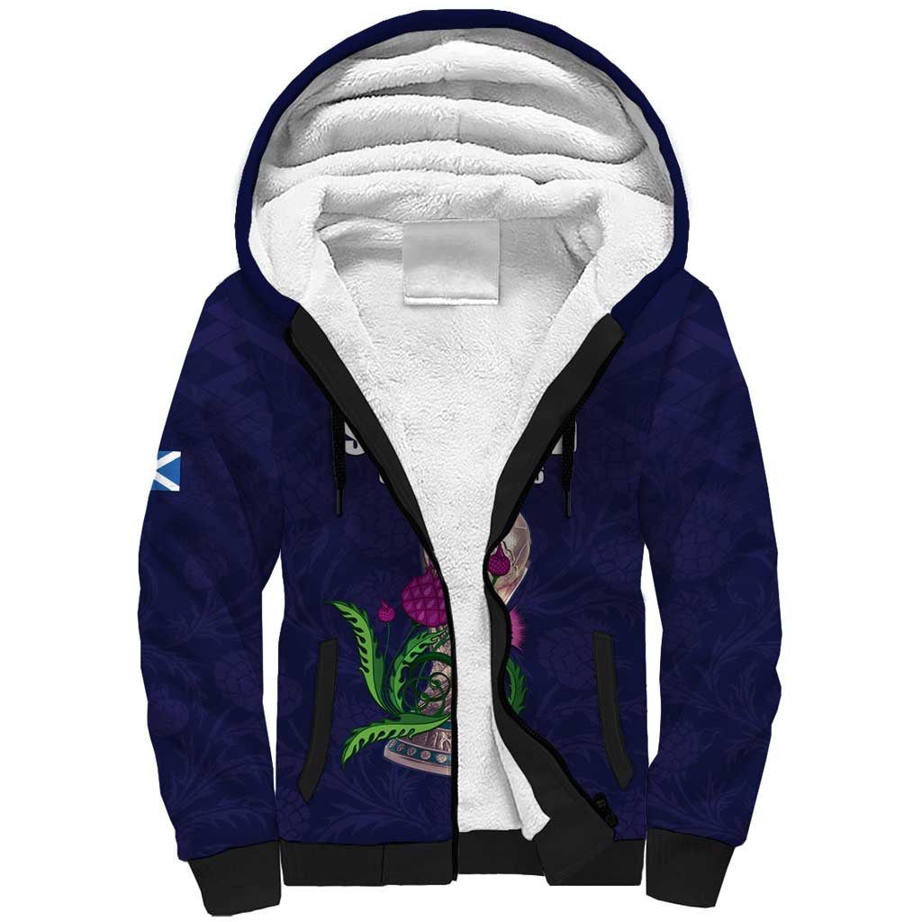 Custom Football Scotland Sherpa Hoodie On Tour 2026