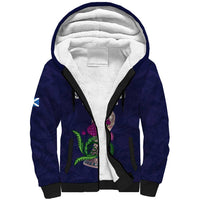 Custom Football Scotland Sherpa Hoodie On Tour 2026