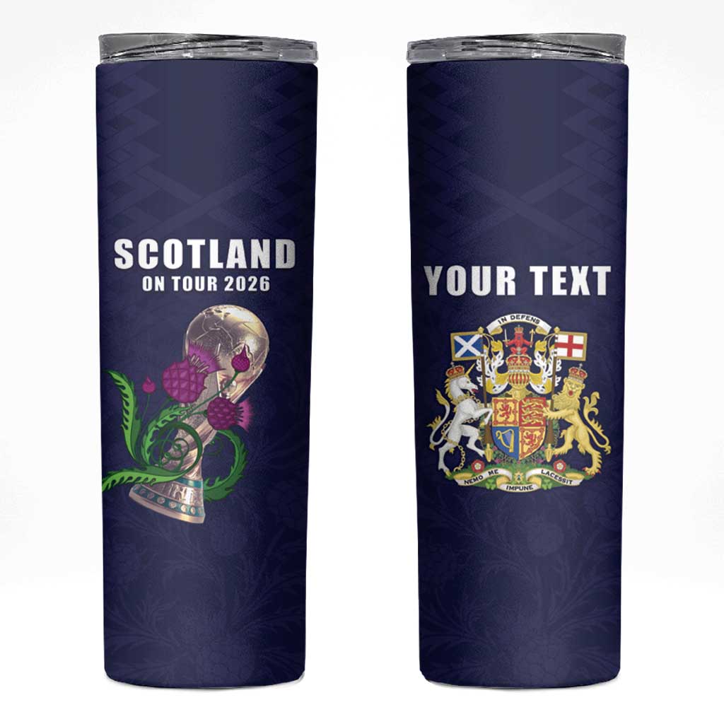 Custom Football Scotland Skinny Tumbler On Tour 2026