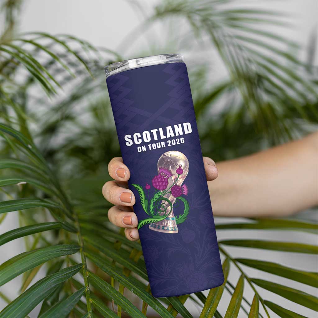 Custom Football Scotland Skinny Tumbler On Tour 2026